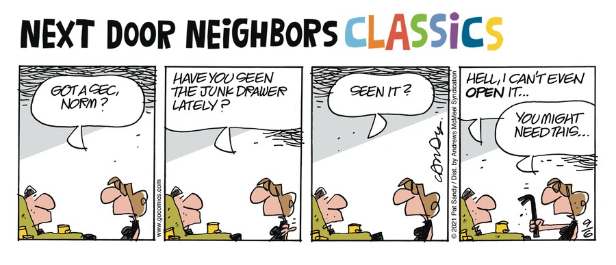 Next Door Neighbors by Pat Sandy on Sun, 04 May 2025