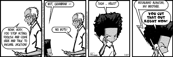 The Boondocks by Aaron McGruder on Sat, 10 May 2025