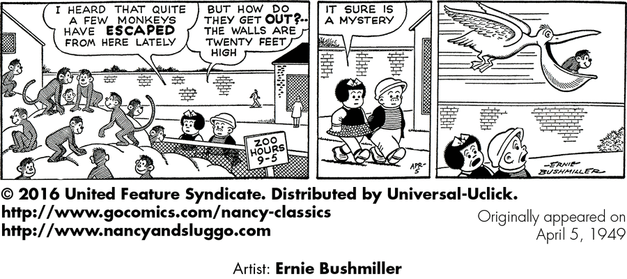 Nancy Classics by Ernie Bushmiller on Fri, 02 May 2025