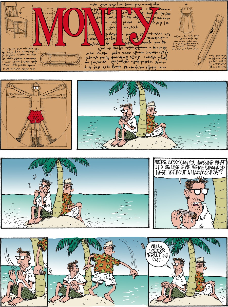 Monty by Jim Meddick  on Sun, 04 May 2025