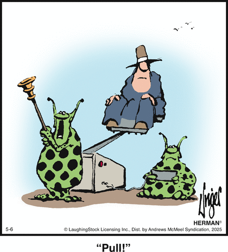 Herman by Jim Unger on Tue, 06 May 2025