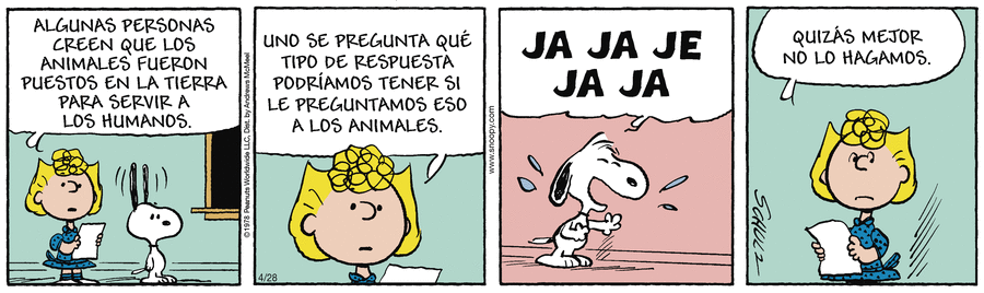 Peanuts en Español by Charles Schulz on Mon, 28 Apr 2025