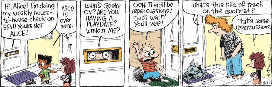 Cul de Sac by Richard Thompson on Sat, 14 Jun 2025