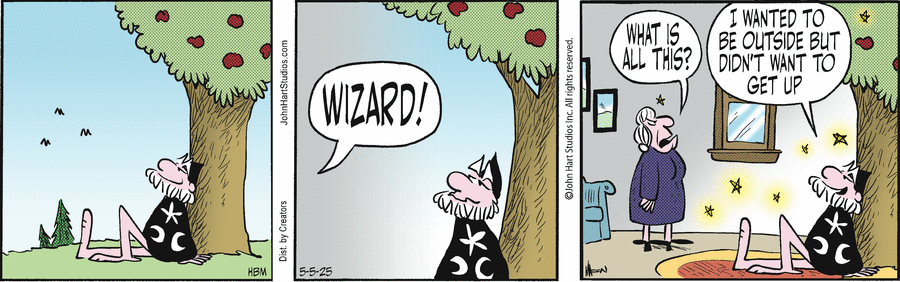 Wizard of Id by Parker and Hart on Mon, 05 May 2025