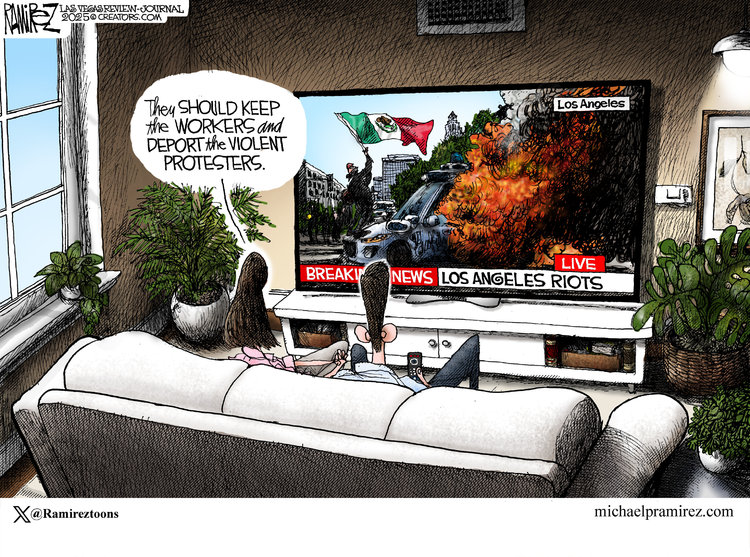 Michael Ramirez by Michael Ramirez on Sun, 15 Jun 2025
