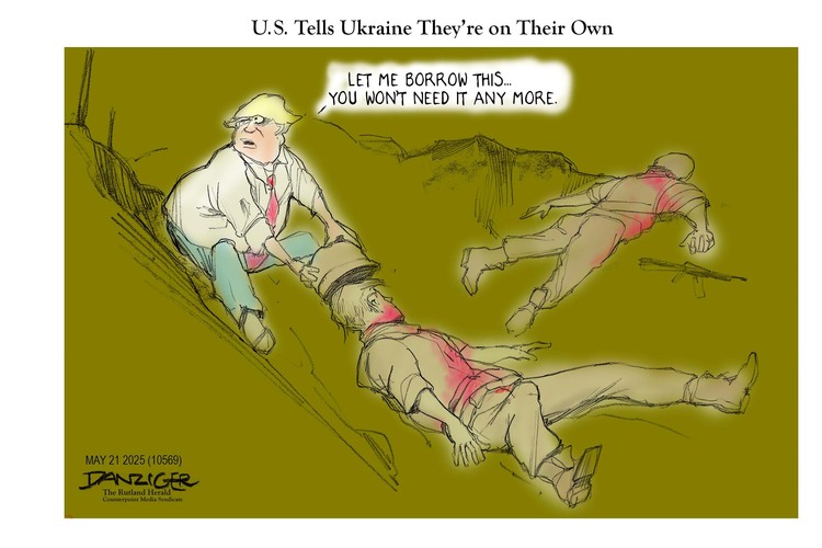 Jeff Danziger by Jeff Danziger on Sun, 25 May 2025