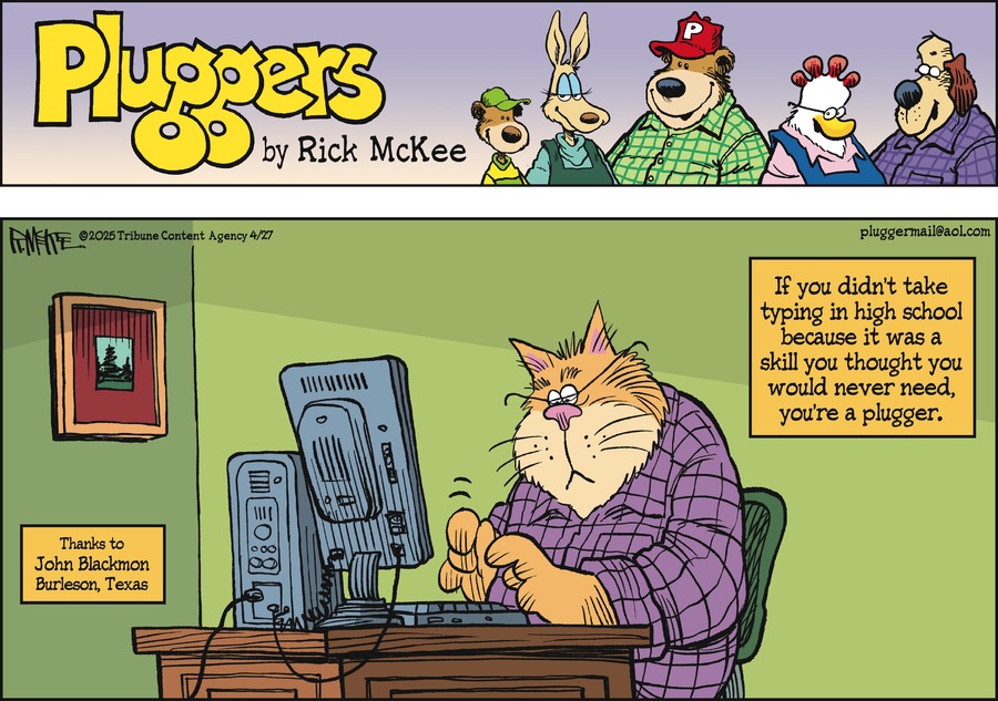 Pluggers by Rick McKee on Sun, 27 Apr 2025