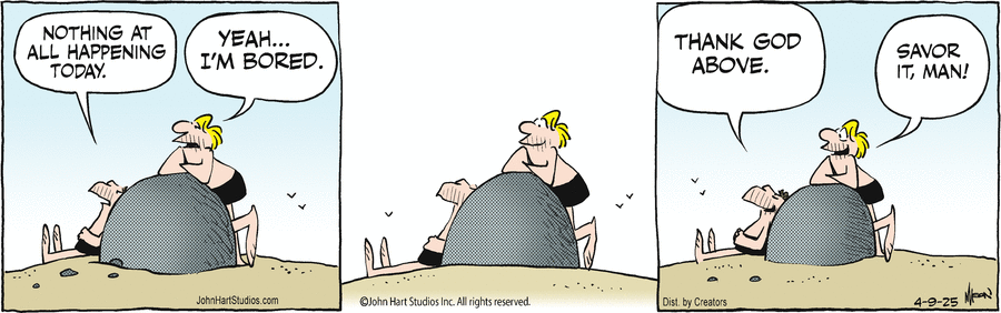 B.C. by Johnny Hart on Wed, 09 Apr 2025