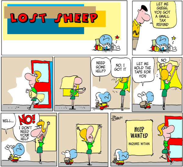 Lost Sheep by Dan Thompson on Sun, 15 Jun 2025