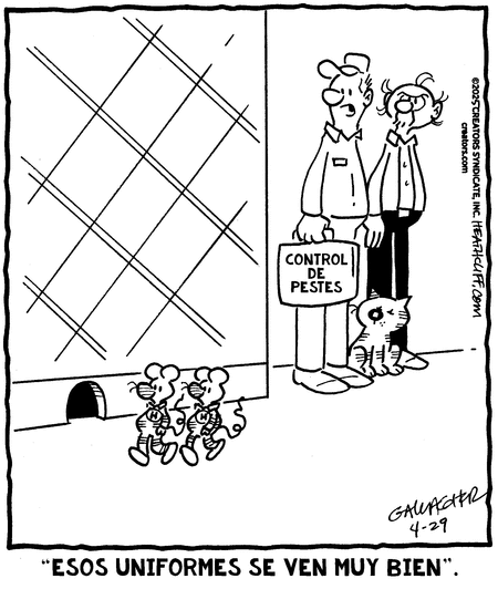 Heathcliff en Español by Peter Gallagher and George Gately on Tue, 29 Apr 2025