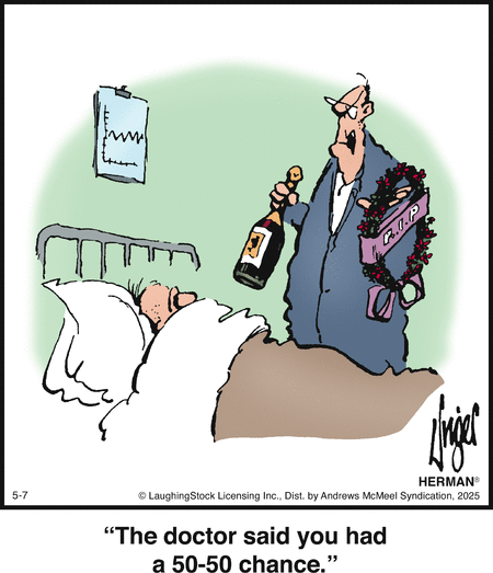 Herman by Jim Unger on Wed, 07 May 2025