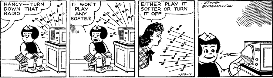 Nancy Classics by Ernie Bushmiller on Tue, 06 May 2025