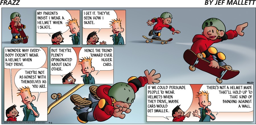 Frazz by Jef Mallett on Sun, 06 Apr 2025