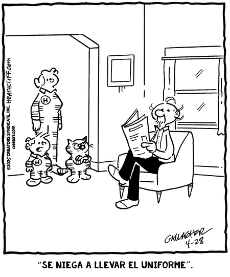Heathcliff en Español by Peter Gallagher and George Gately on Mon, 28 Apr 2025