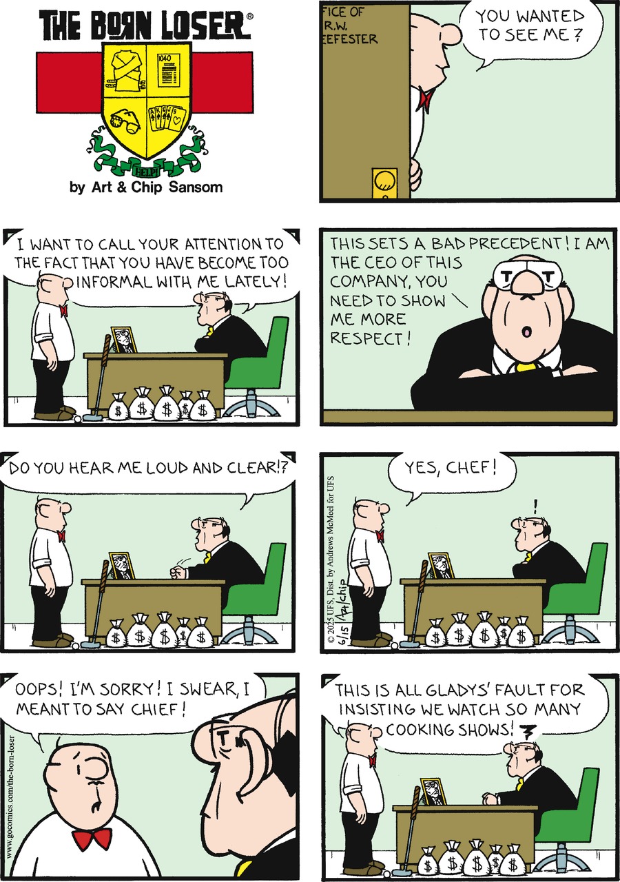 The Born Loser by Chip Sansom on Sun, 15 Jun 2025