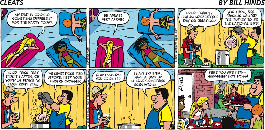 Cleats by Bill Hinds on Mon, 09 Jun 2025