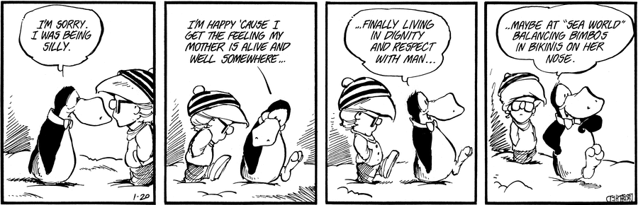 Bloom County by Berkeley Breathed on Wed, 28 May 2025