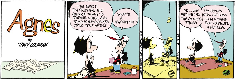 Agnes by Tony Cochran on Sun, 15 Jun 2025