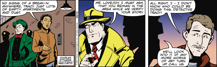 Dick Tracy by Charles Ettinger and Joe Staton and Mike Curtis on Tue, 10 Jun 2025