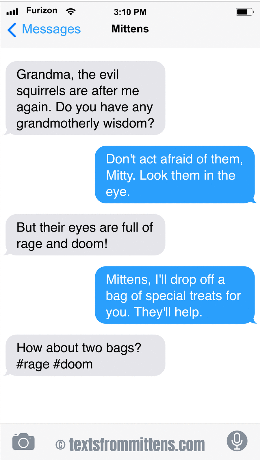 Texts From Mittens by Angie Bailey on Sat, 24 May 2025