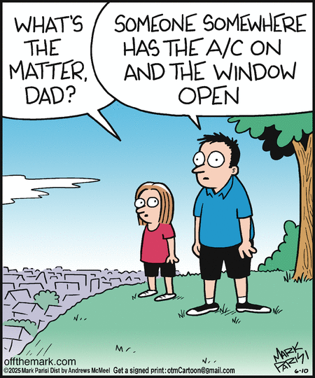Off the Mark by Mark Parisi on Tue, 10 Jun 2025