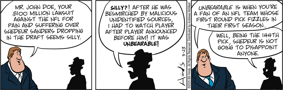 Tank McNamara by Bill Hinds on Fri, 23 May 2025
