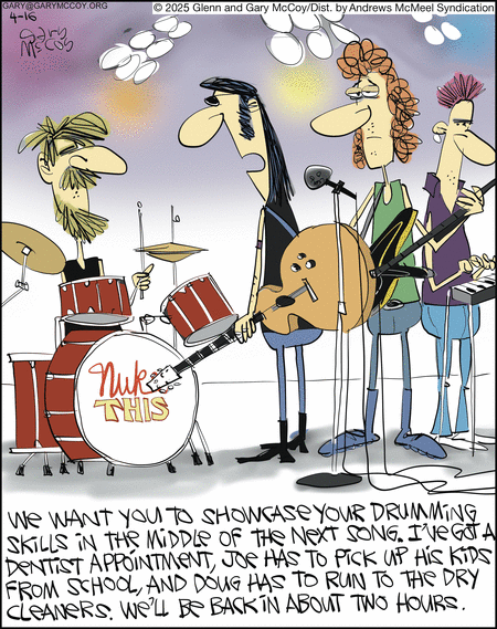 The Flying McCoys by Gary McCoy and Glenn McCoy on Wed, 16 Apr 2025