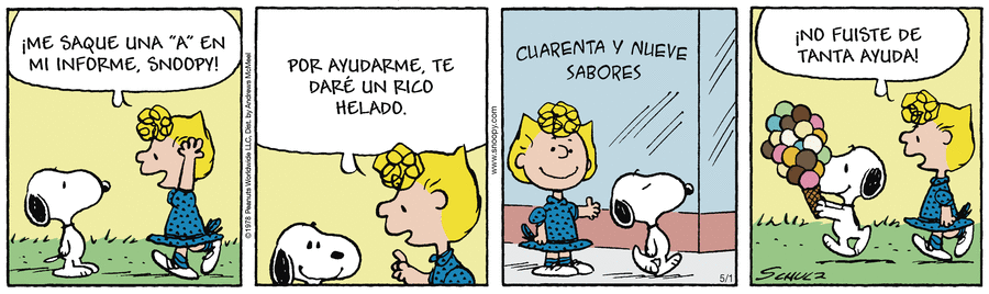 Peanuts en Español by Charles Schulz on Thu, 01 May 2025