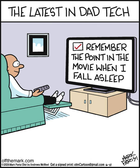 Off the Mark by Mark Parisi on Wed, 11 Jun 2025