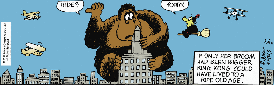 Broom Hilda by Russell Myers on Wed, 28 May 2025