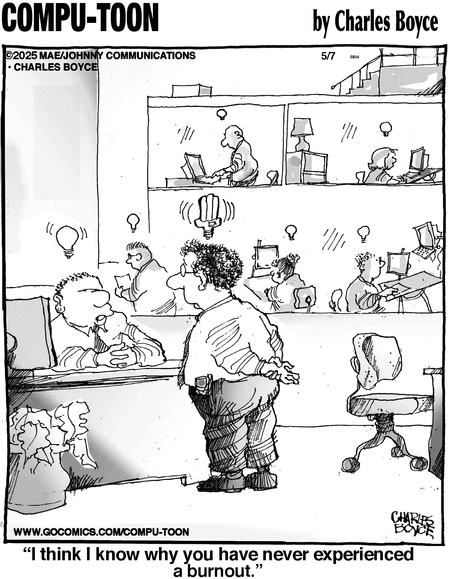 Compu-toon by Charles Boyce on Wed, 07 May 2025