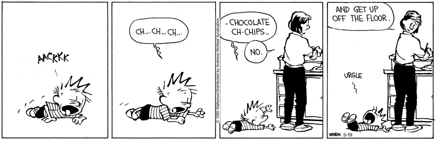 Calvin and Hobbes by Bill Watterson on Mon, 19 May 2025