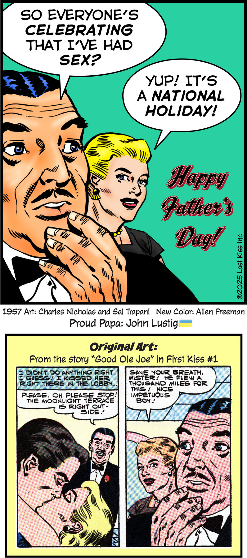 Last Kiss by John Lustig on Sun, 15 Jun 2025