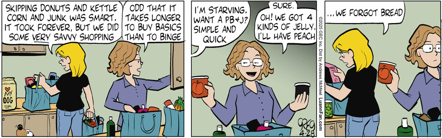 Luann by Greg Evans and Karen Evans on Mon, 28 Apr 2025