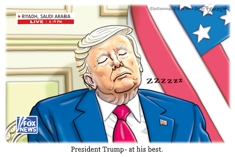 Clay Bennett by Clay Bennett on Wed, 14 May 2025