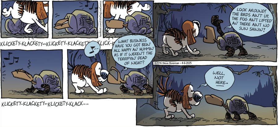 Little Dog Lost by Steve Boreman  on Sun, 06 Apr 2025