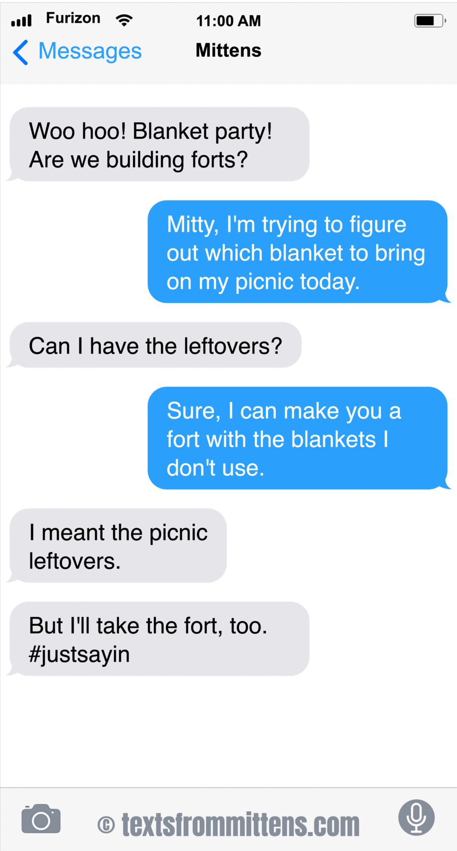 Texts From Mittens by Angie Bailey on Mon, 26 May 2025