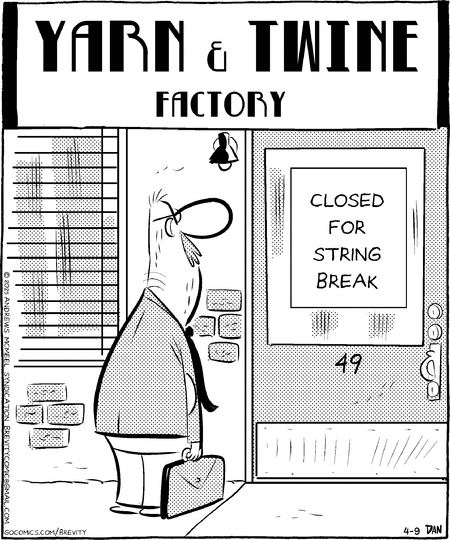 Brevity by Dan Thompson on Wed, 09 Apr 2025