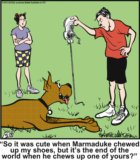 Marmaduke by Brad Anderson on Mon, 19 May 2025