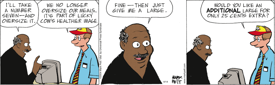 Lucky Cow by Mark Pett on Wed, 16 Apr 2025