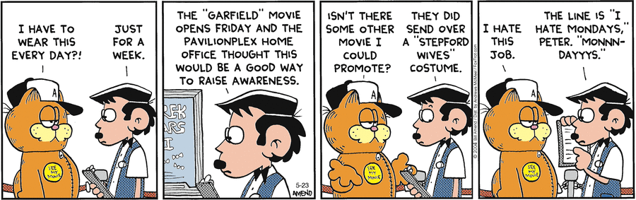 FoxTrot Classics by Bill Amend on Fri, 23 May 2025