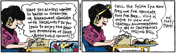 Sylvia by Nicole Hollander on Tue, 27 May 2025