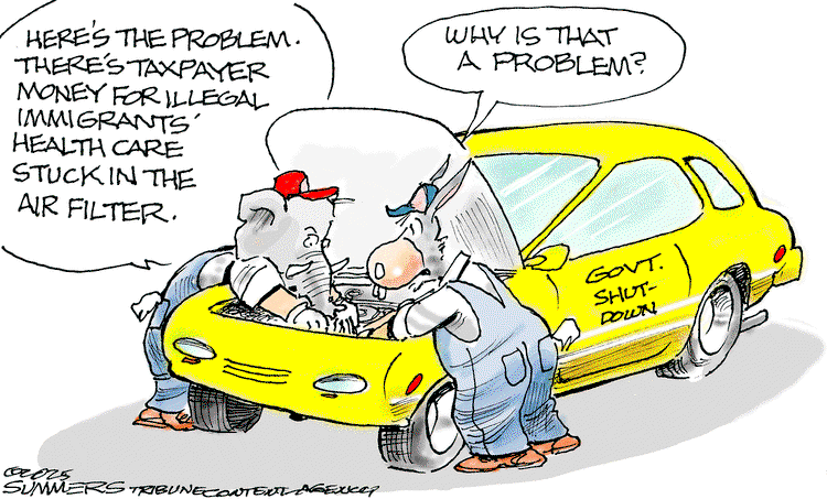 Think Toon by Dana Summers
 
	