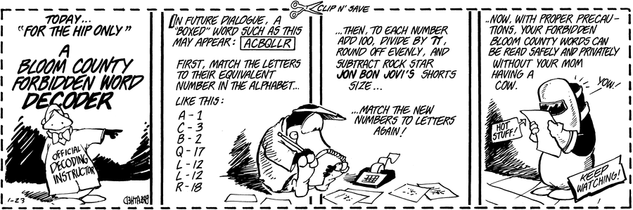 Bloom County by Berkeley Breathed on Sat, 31 May 2025
