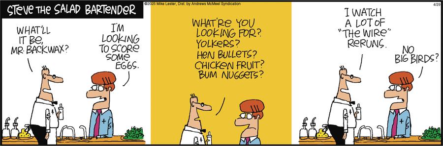 Mike du Jour by Mike Lester on Tue, 29 Apr 2025
