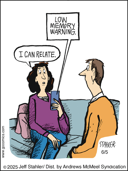 Moderately Confused by Jeff Stahler  on Thu, 05 Jun 2025