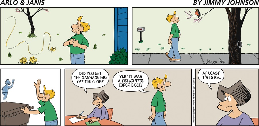 Arlo and Janis by Jimmy Johnson on Sun, 06 Apr 2025