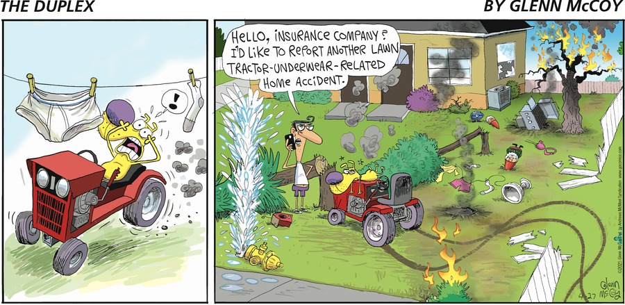 The Duplex by Glenn McCoy on Sun, 27 Apr 2025