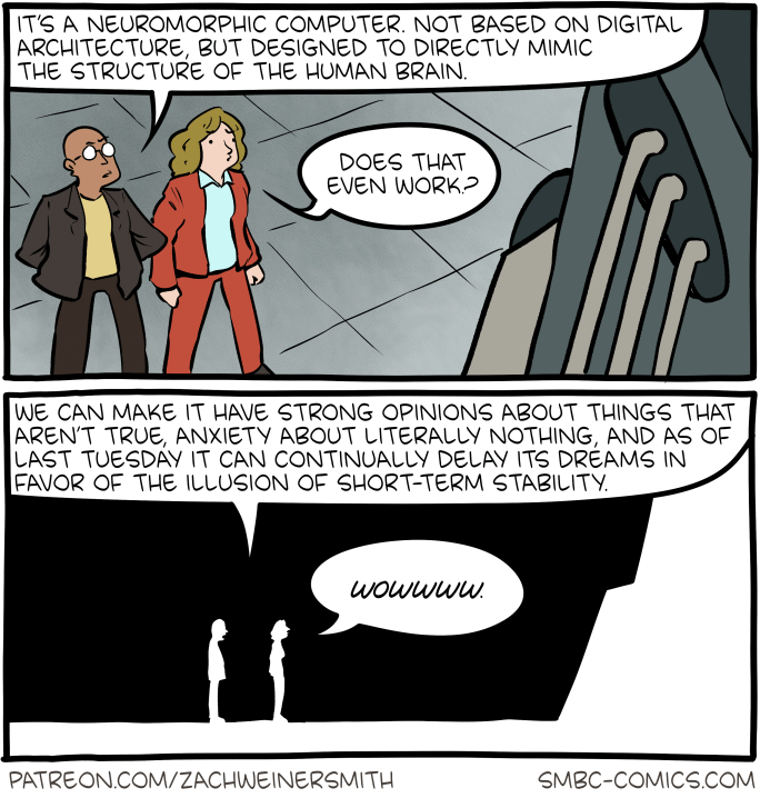 Saturday Morning Breakfast Cereal by Zach Weinersmith on Tue, 06 May 2025