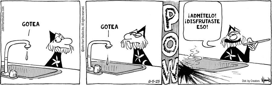 Wizard of Id en Español by Parker and Hart on Thu, 05 Jun 2025